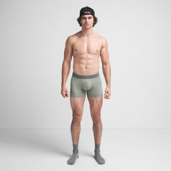 SKIMS COTTON MENS 3" BOXER BRIEF 3-PACK | STONE MULTI