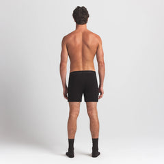 SKIMS STRETCH MENS KNIT BOXER | OBSIDIAN