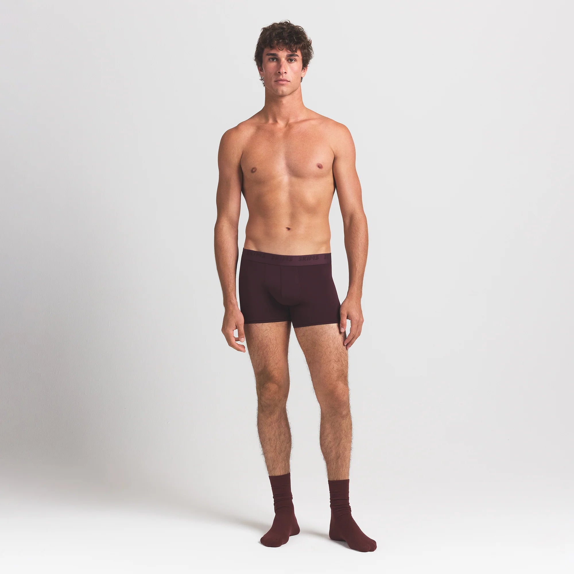 SKIMS STRETCH MENS 3" BOXER BRIEF 3-PACK | RAVEN MULTI