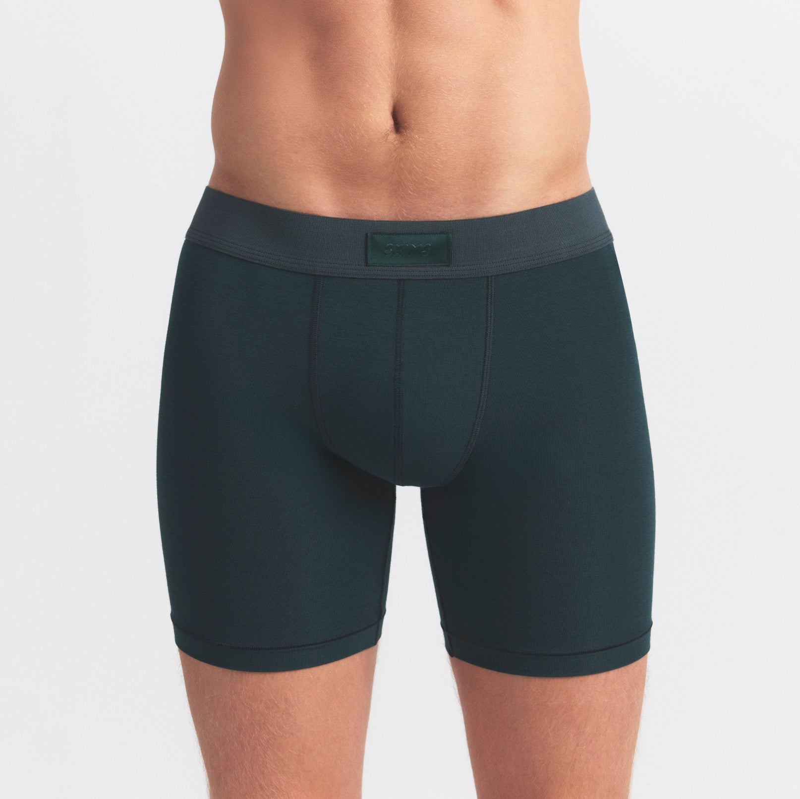 SKIMS COTTON MENS 5" BOXER BRIEF 3-PACK | BLUE BLACK MULTI