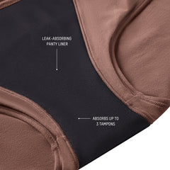 PERIOD PANTIES BRIEF | UMBER