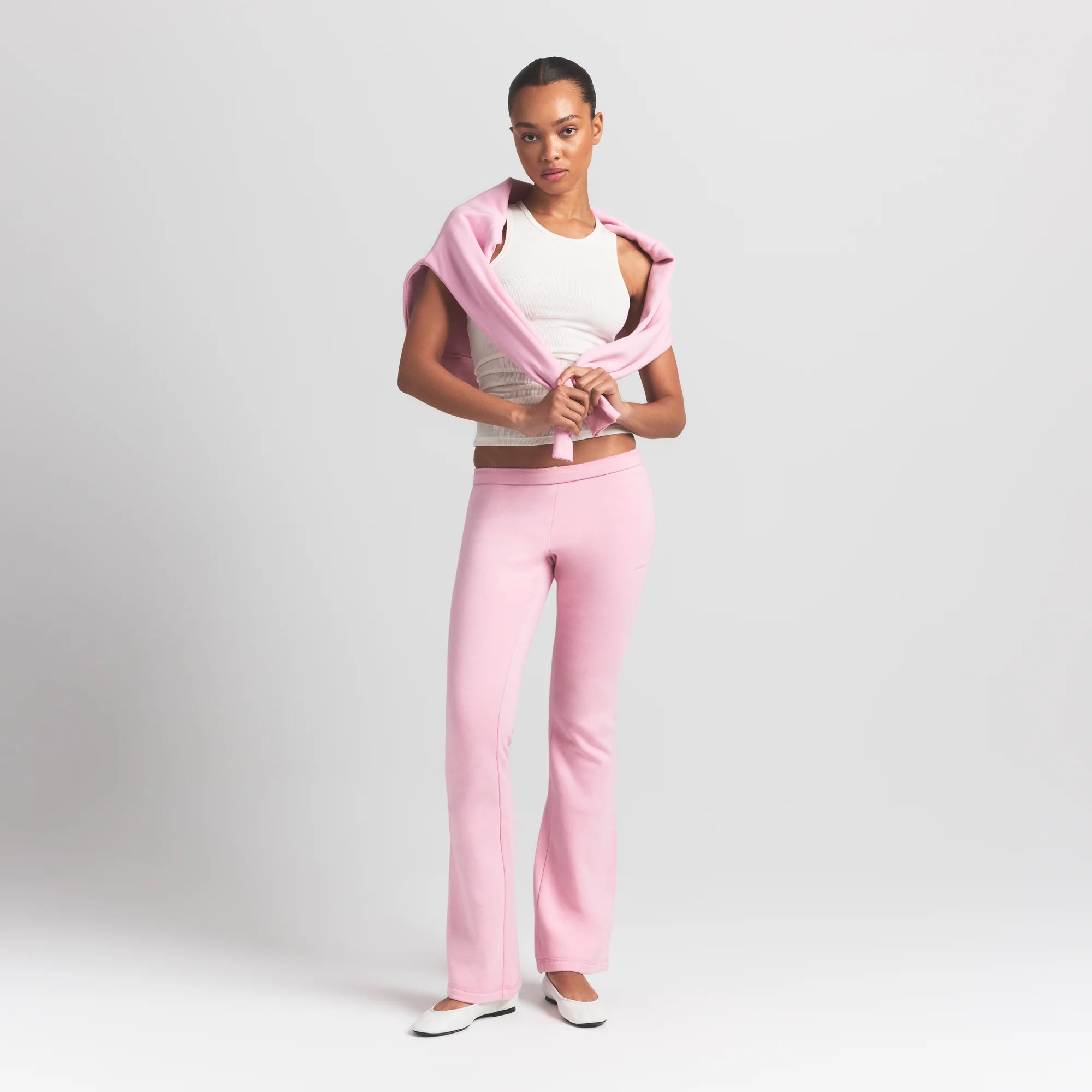 COTTON FLEECE SLIM PANT | HALITE