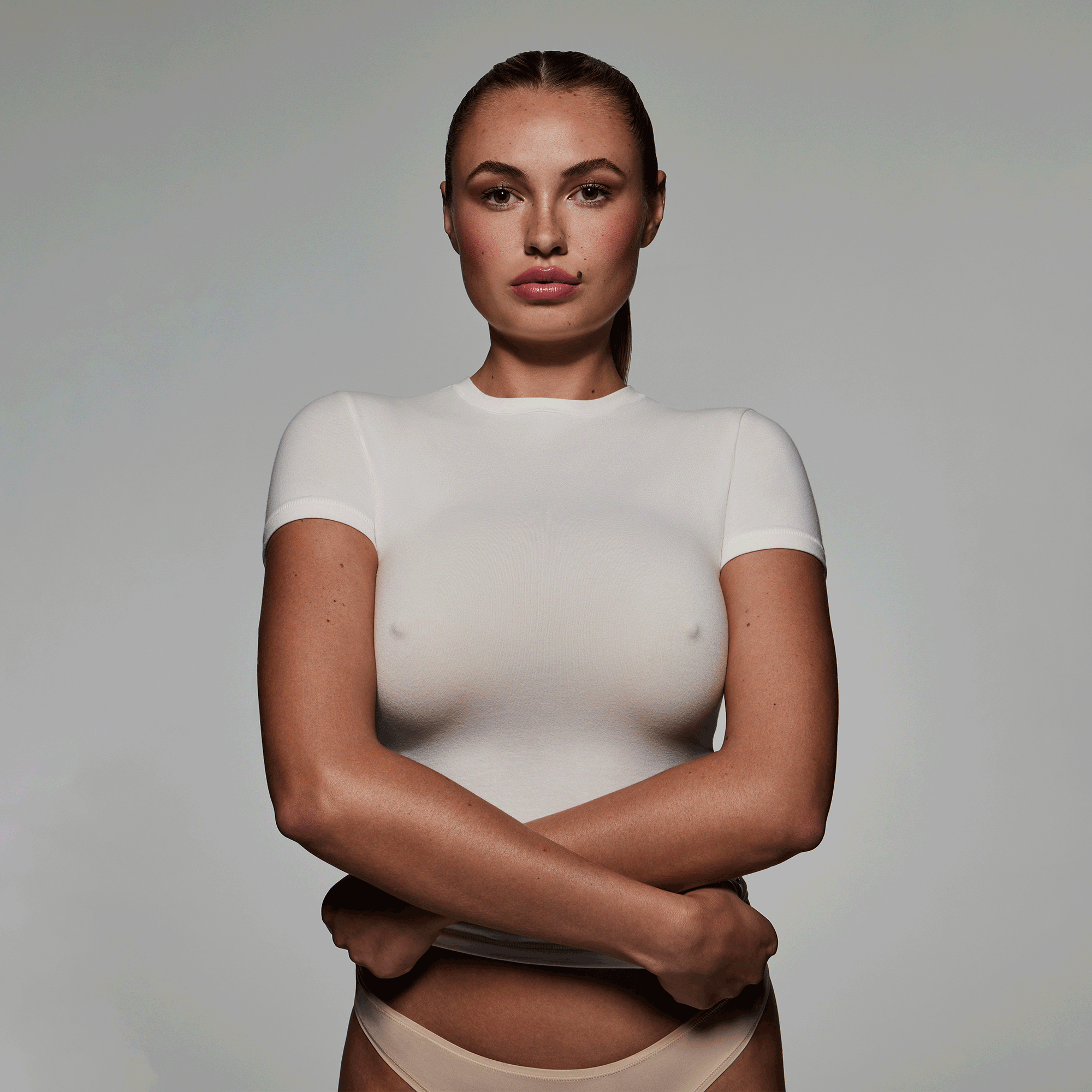 SKIMS ULTIMATE NIPPLE PUSH-UP BRA | SAND
