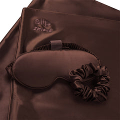 SLIP X SKIMS PURE SILK SIGNATURE GIFT SET | COCOA