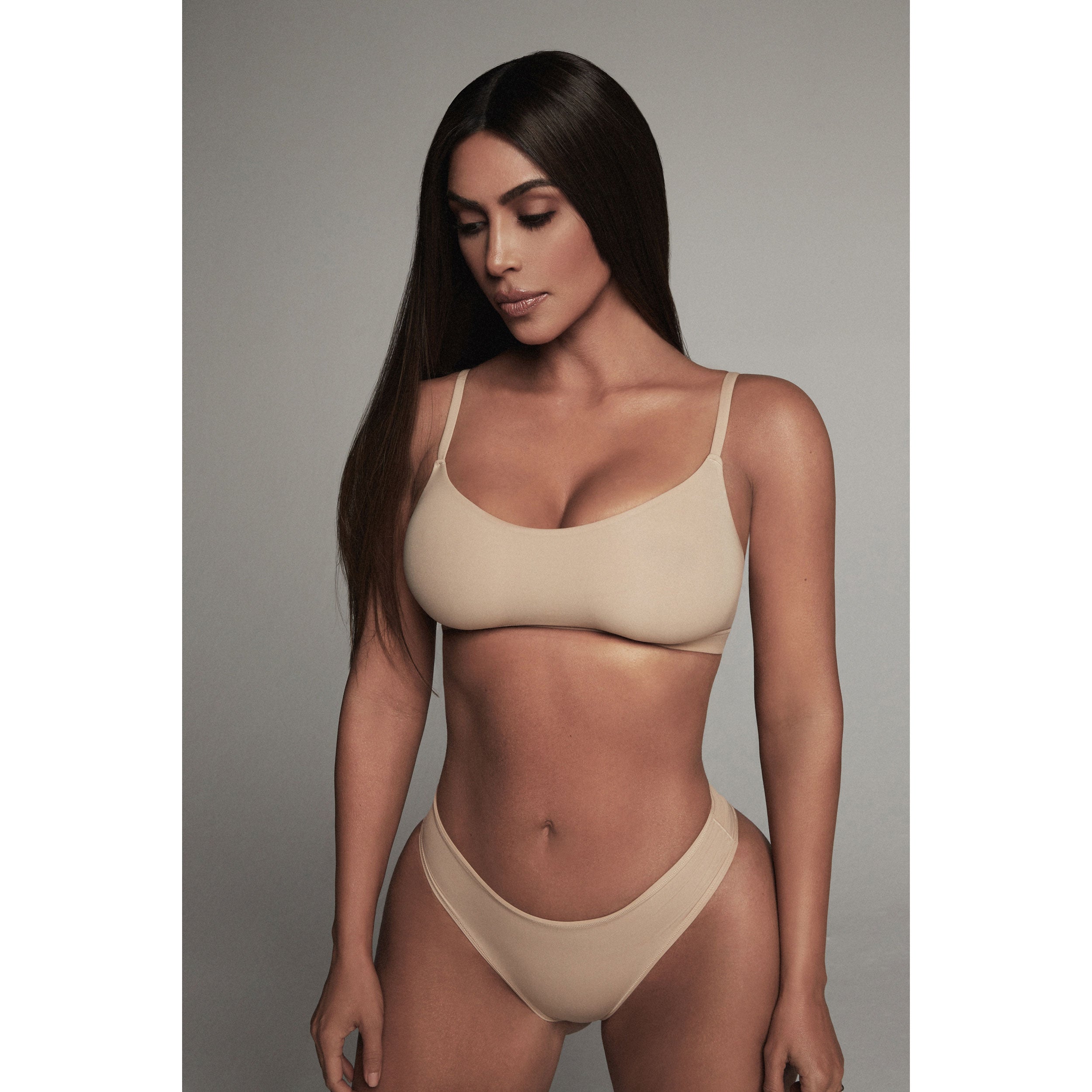 FITS EVERYBODY SCOOP BRALETTE | SAND
