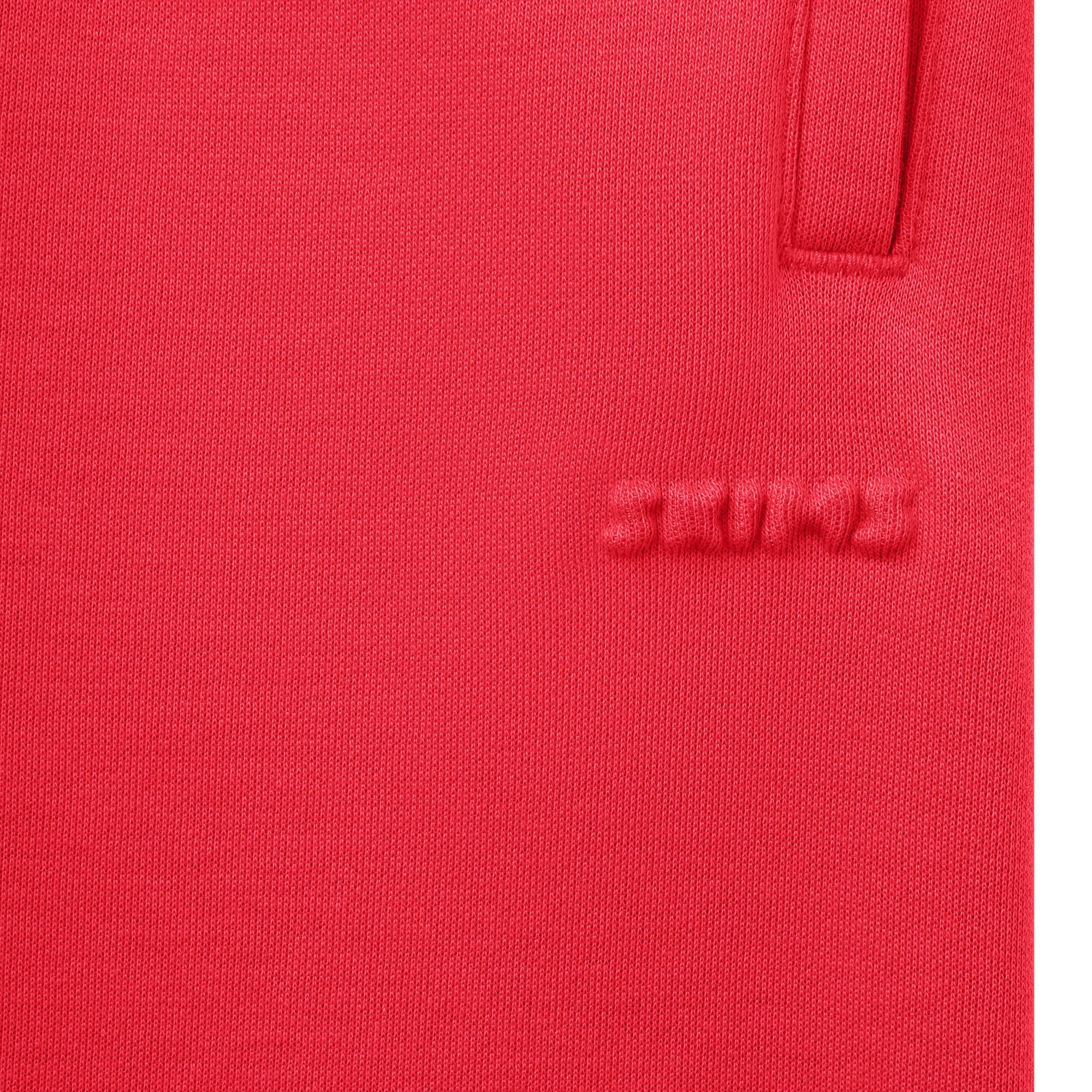 COTTON FLEECE CLASSIC SHORT | WASHED RED