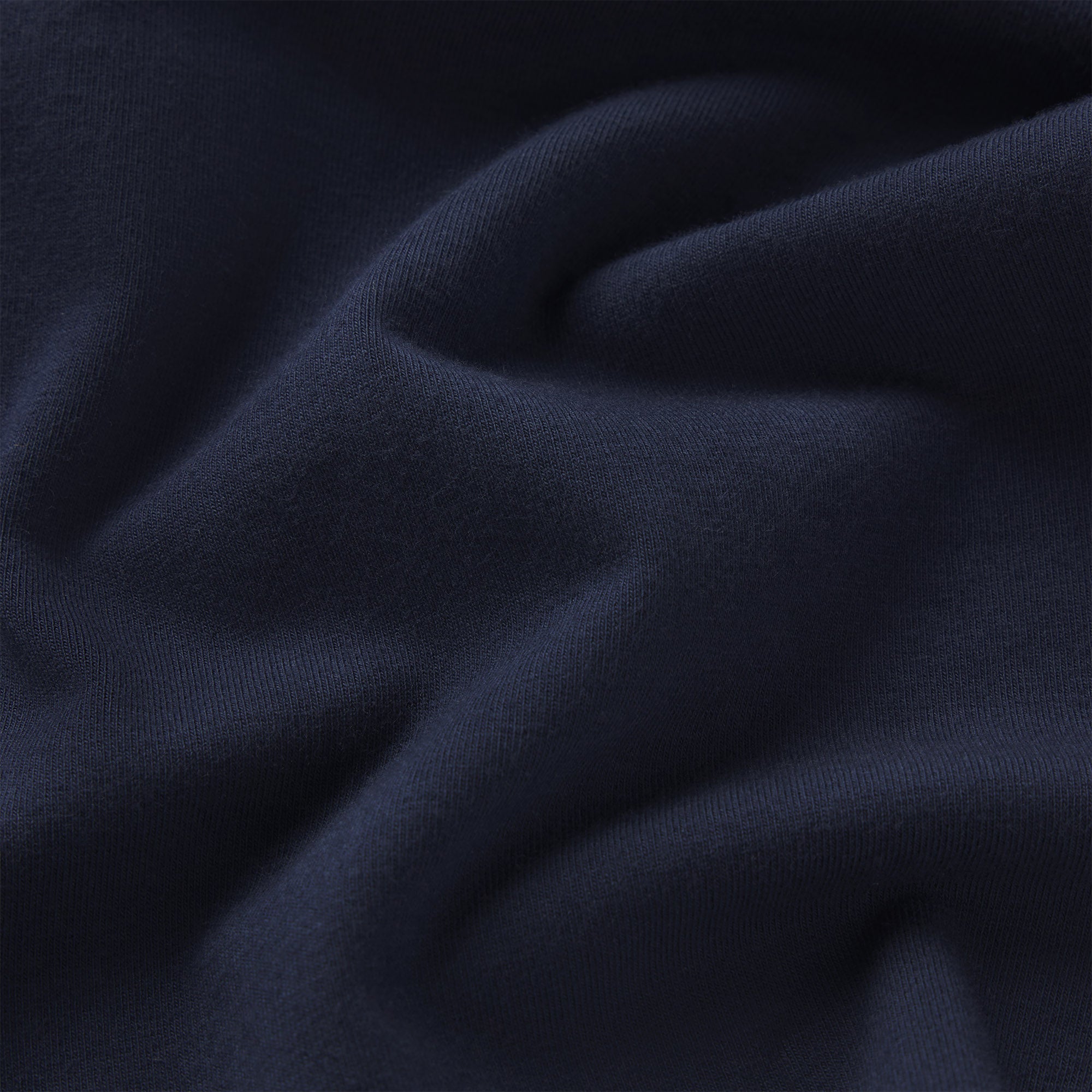 COTTON JERSEY LOOSE SHORT | NAVY