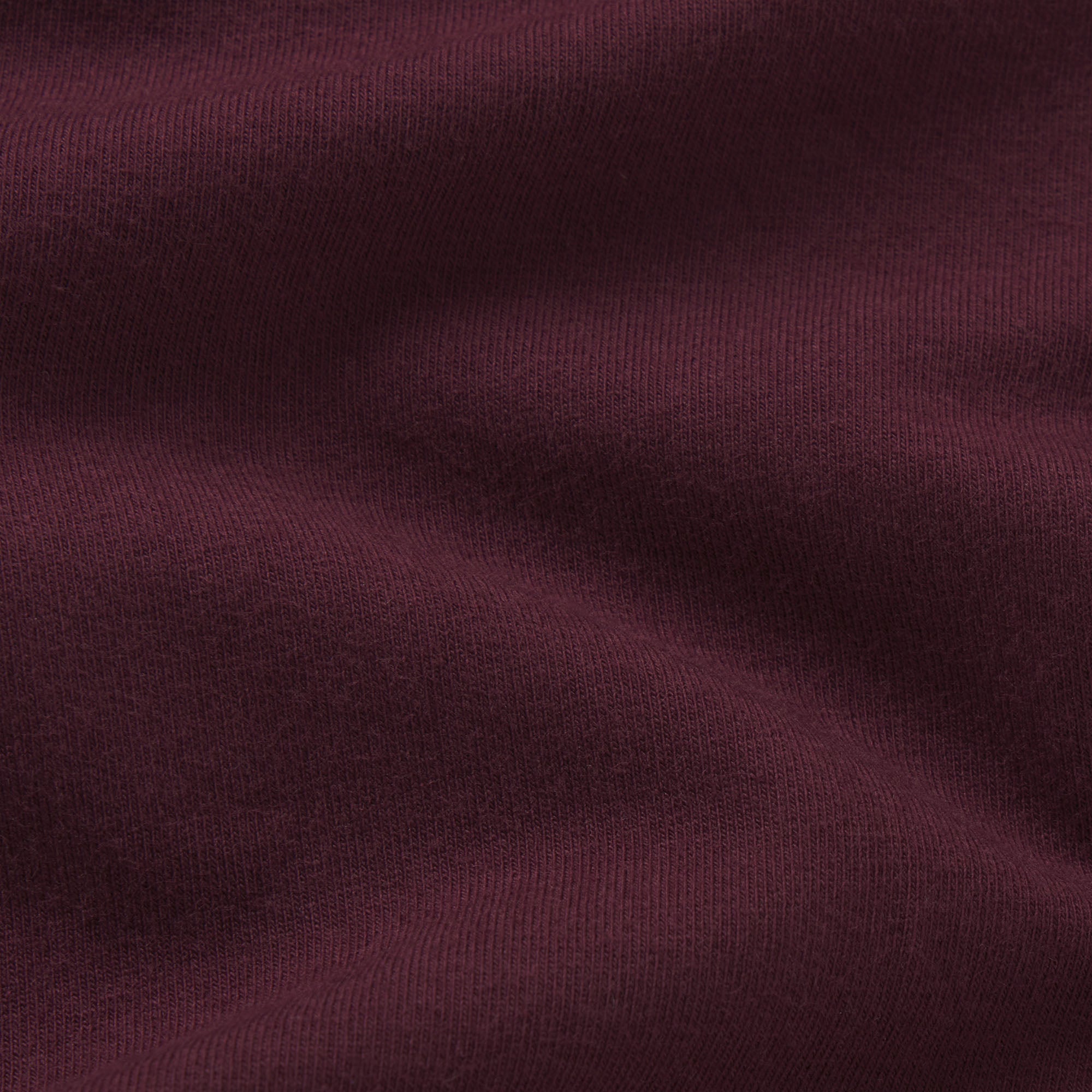 COTTON RIB T-SHIRT | CURRANT
