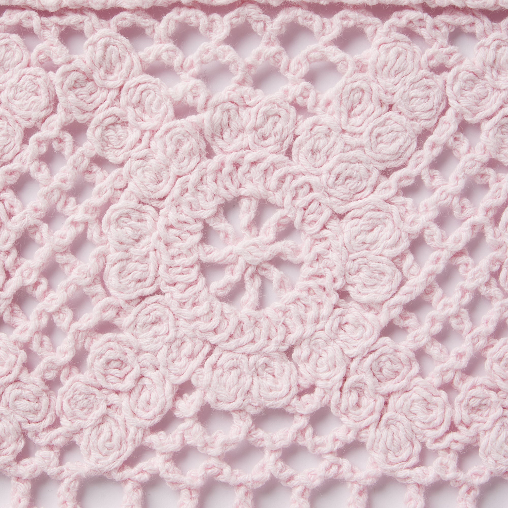 SWIM COVER-UPS CROCHET CROPPED CARDIGAN | CHERRY BLOSSOM