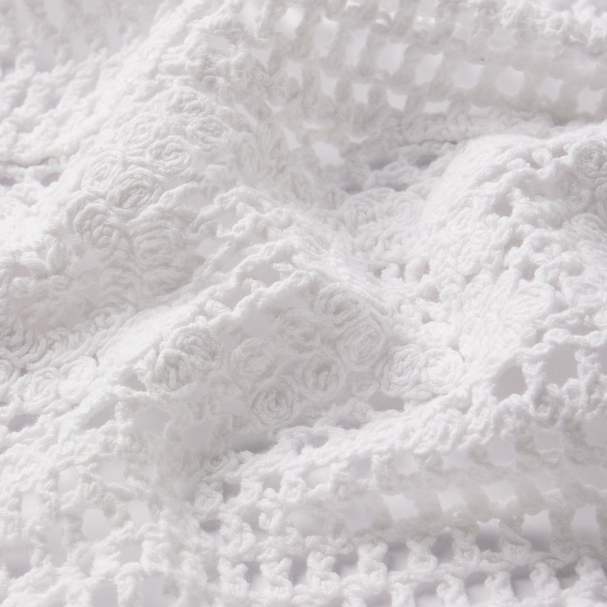 SWIM COVER-UPS CROCHET MINI SKIRT | SNOW