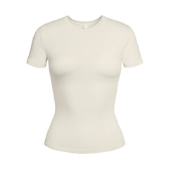 COTTON JERSEY T-SHIRT | BONE