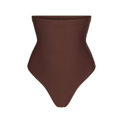 SKIMS BODY CORE SCULPT HIGH-WAISTED THONG | COCOA