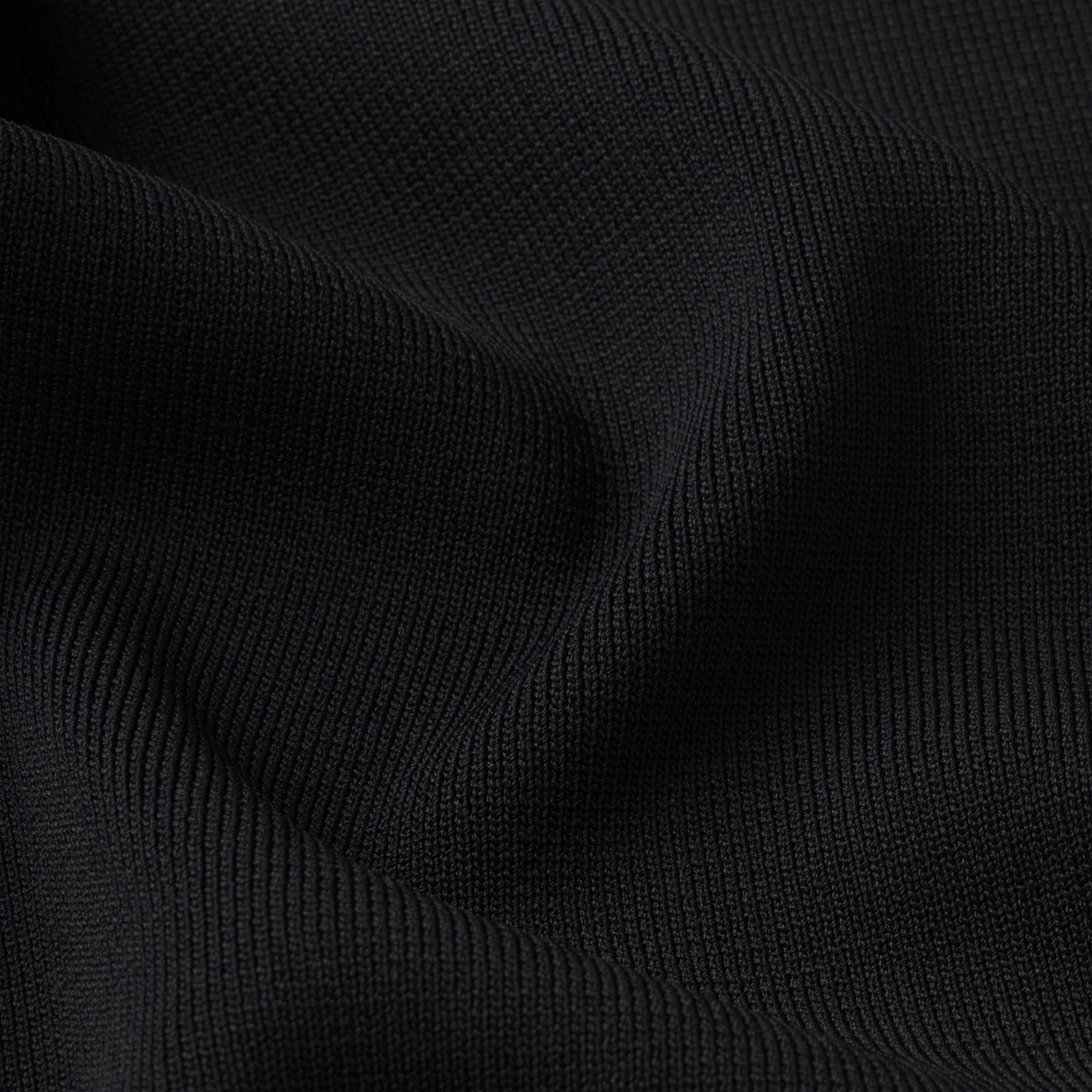 REFINED KNIT MIDI DRESS | OBSIDIAN
