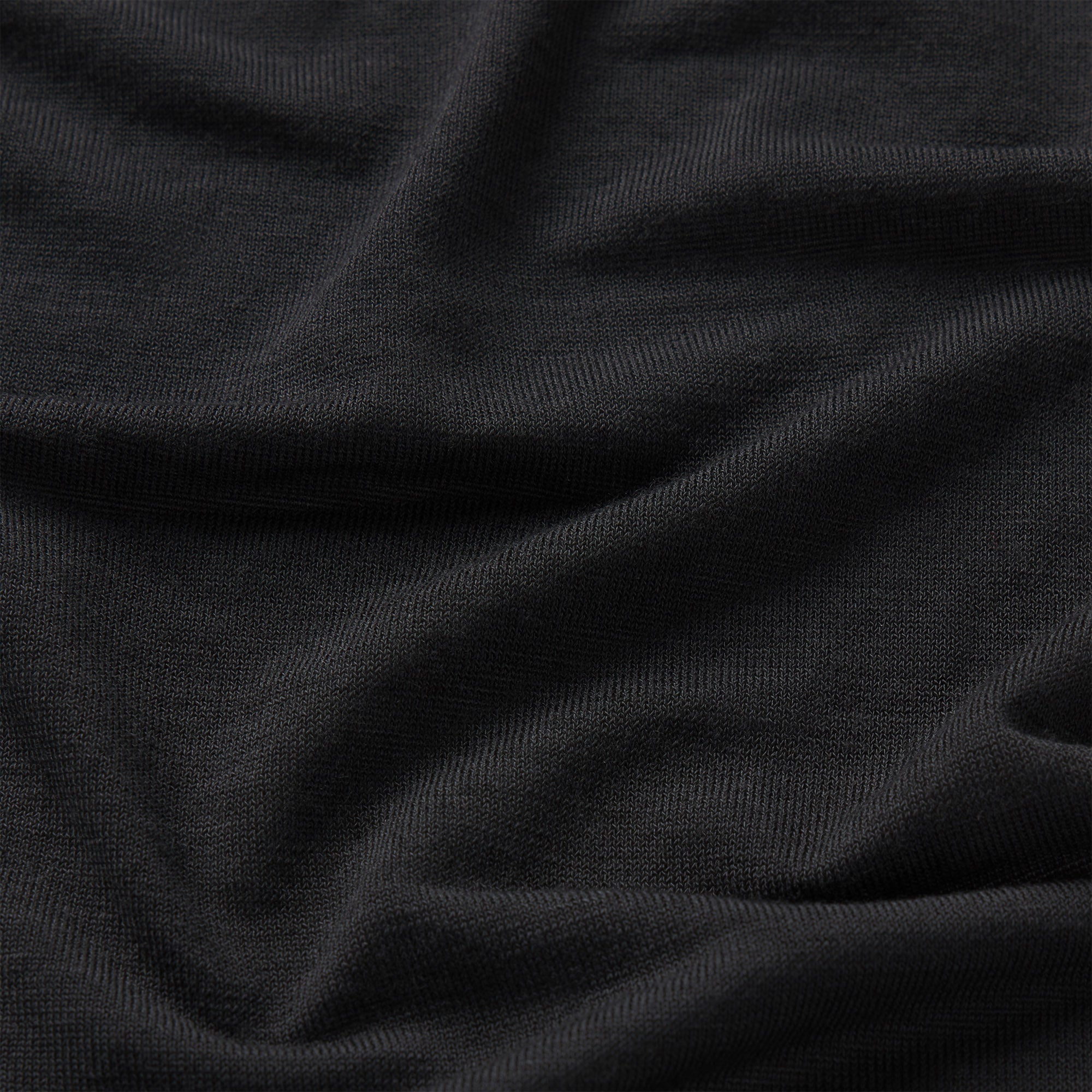 SHEER MODAL LONG T-SHIRT | ONYX