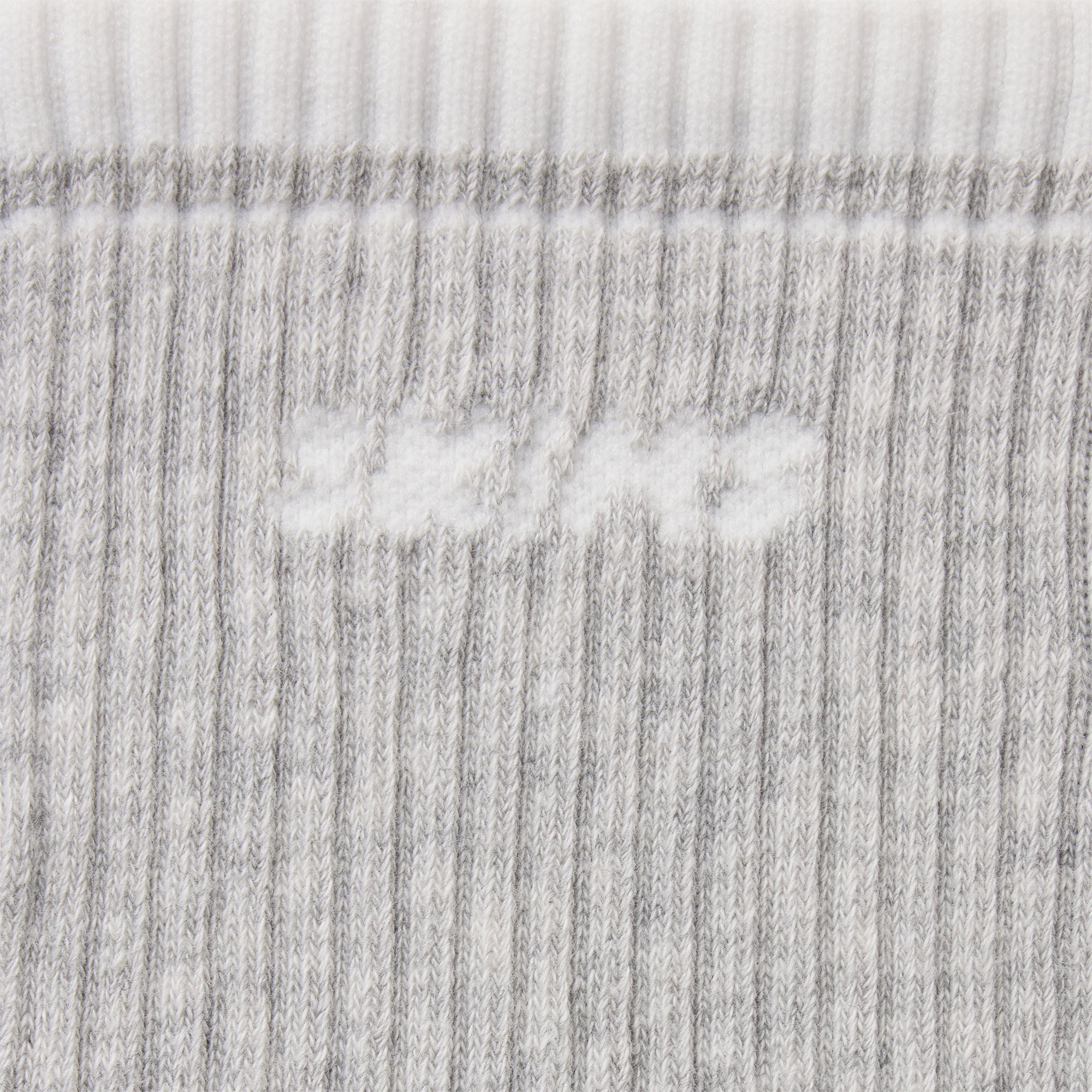 SKIMS SOCKS RIBBED QUARTER CREW LOGO SOCK 3-PACK | CHERRY BLOSSOM MULTI