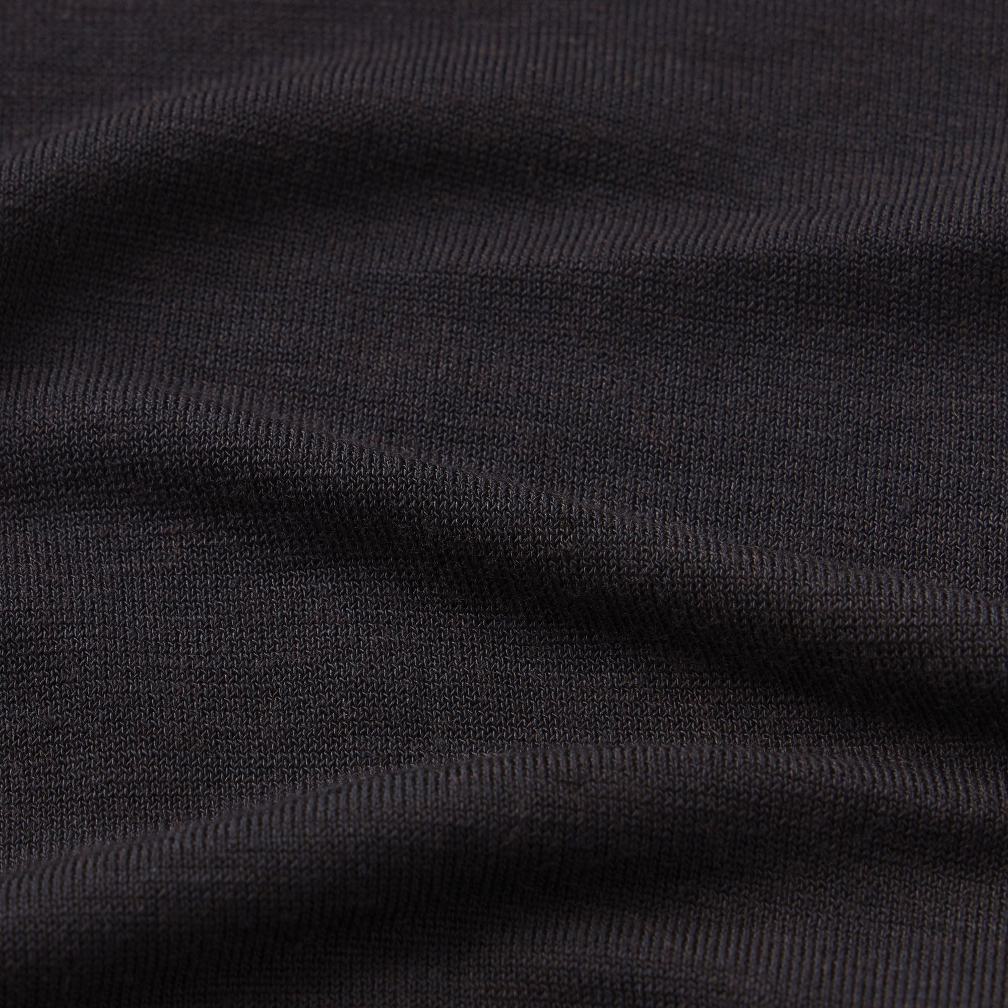 SHEER KNIT RUFFLE DRESS | ONYX
