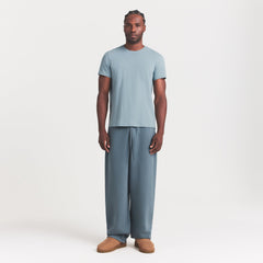 SKIMS COTTON MENS CLASSIC T-SHIRT | SKY