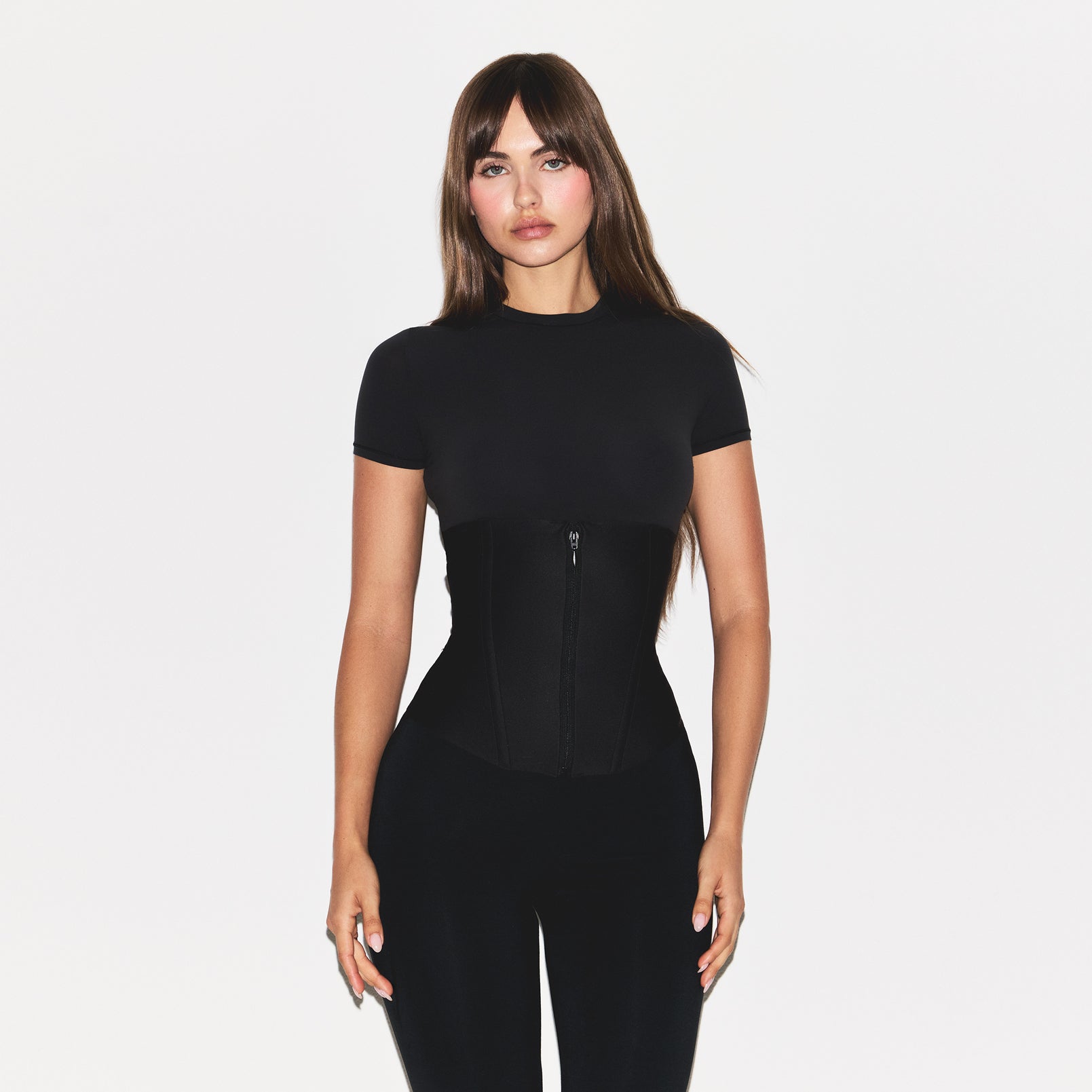 SKIMS BODY CORE SCULPT WAIST CINCHER | ONYX
